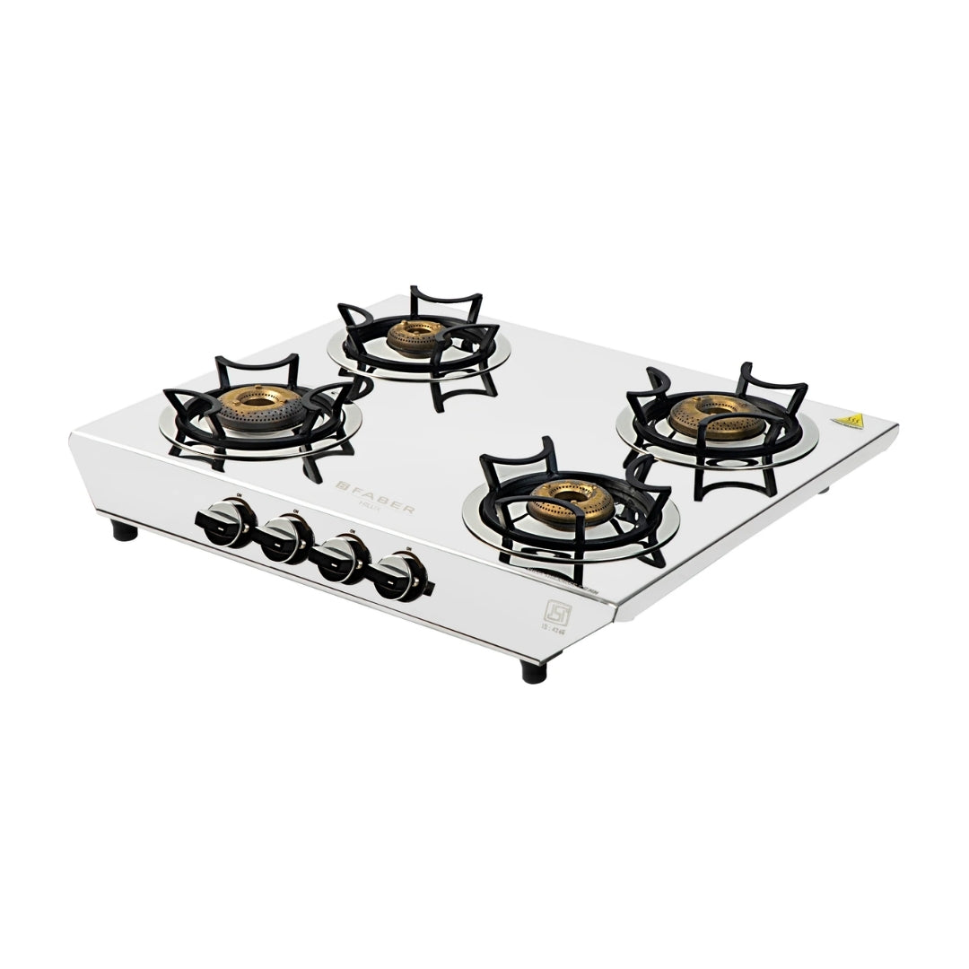 Faber 63 cm 4 Burner Cooktop Hilux Series HILUX MAX 4BB SS