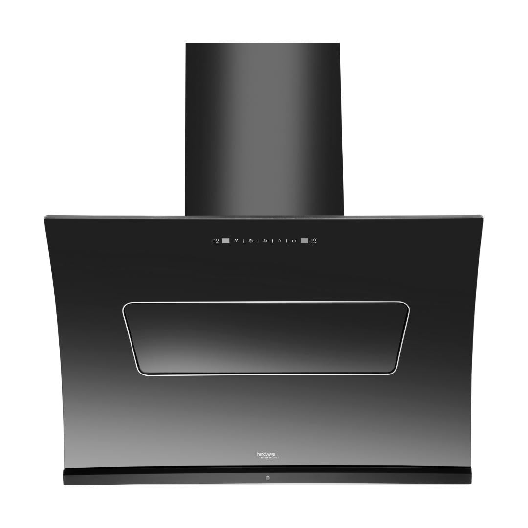 Hindware 90 cm Wall Mounted Chimney Auto Clean Hoods Series ESSENCE 90