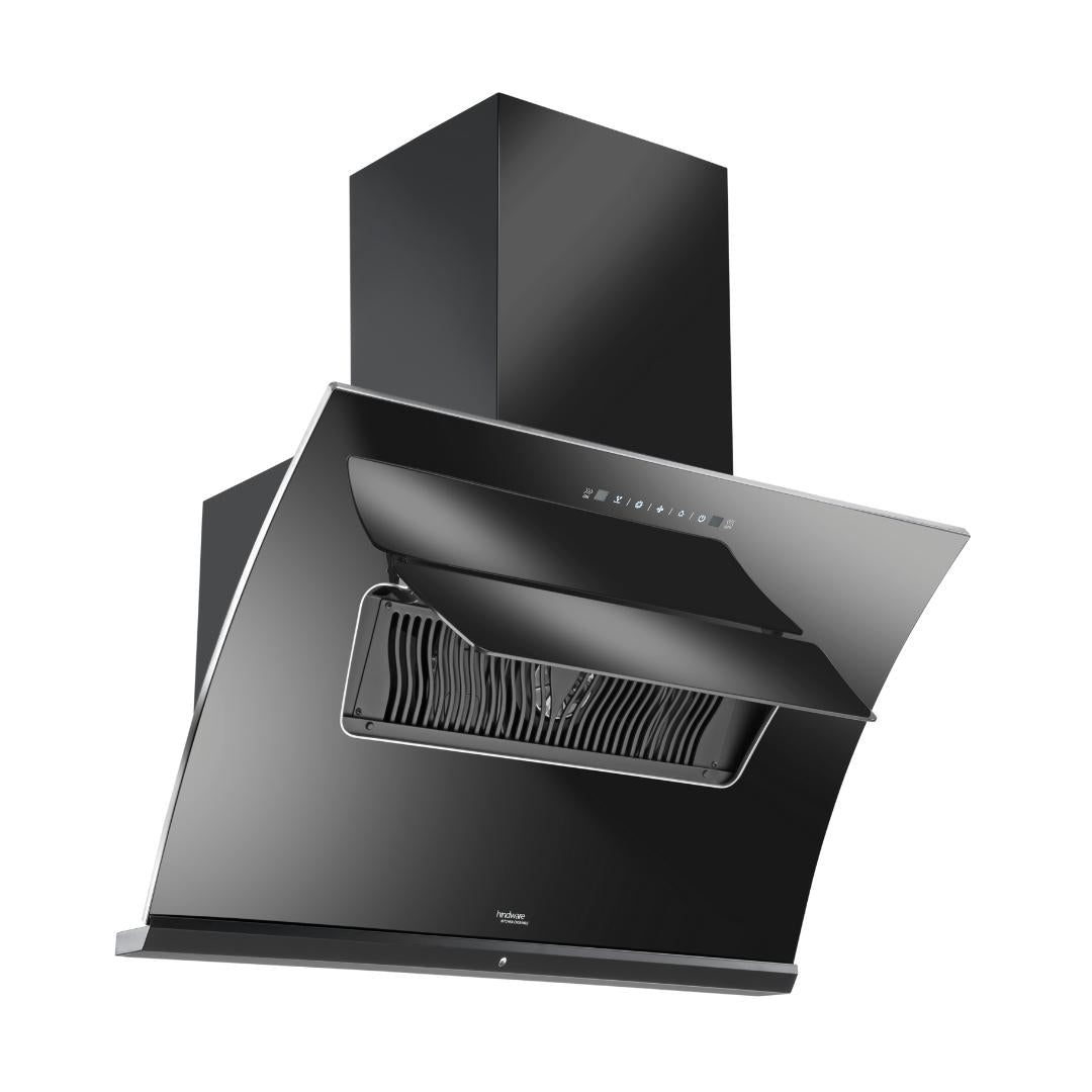 Hindware 90 cm Wall Mounted Chimney Auto Clean Hoods Series ESSENCE 90