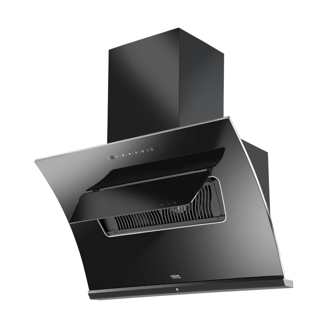 Hindware 90 cm Wall Mounted Chimney Auto Clean Hoods Series ESSENCE 90