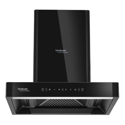 Hindware 60 cm Wall Mounted Chimney Maxx Silence Series OPTIMUS BLK 60 MAXX SILENCE
