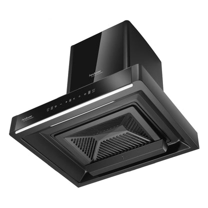 Hindware 60 cm Wall Mounted Chimney Maxx Silence Series OPTIMUS BLK 60 MAXX SILENCE