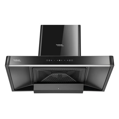 Hindware 90 cm Wall Mounted Chimney Maxx Silence Series OPTIMUS BLK 90 MAXX SILENCE