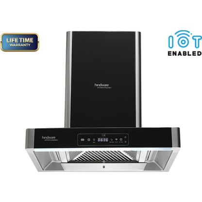 Hindware 90 cm Wall Mounted Chimney Maxx Silence Series OPTIMUS iPRO 90