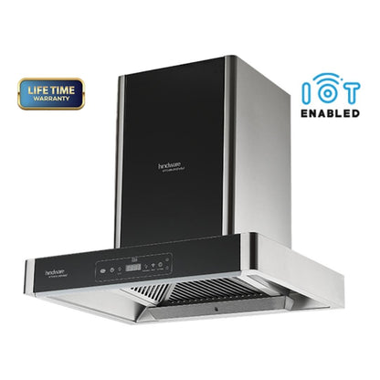 Hindware 90 cm Wall Mounted Chimney Maxx Silence Series OPTIMUS iPRO 90