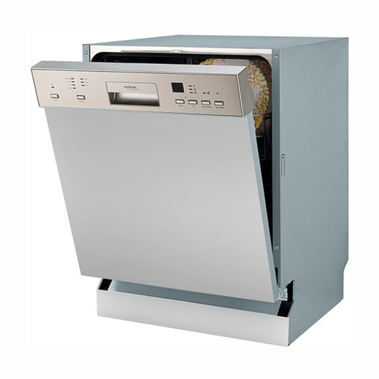 Hindware Semi Built in Dishwasher EMILIO SEMI BUILT IN with 12 Place Settings