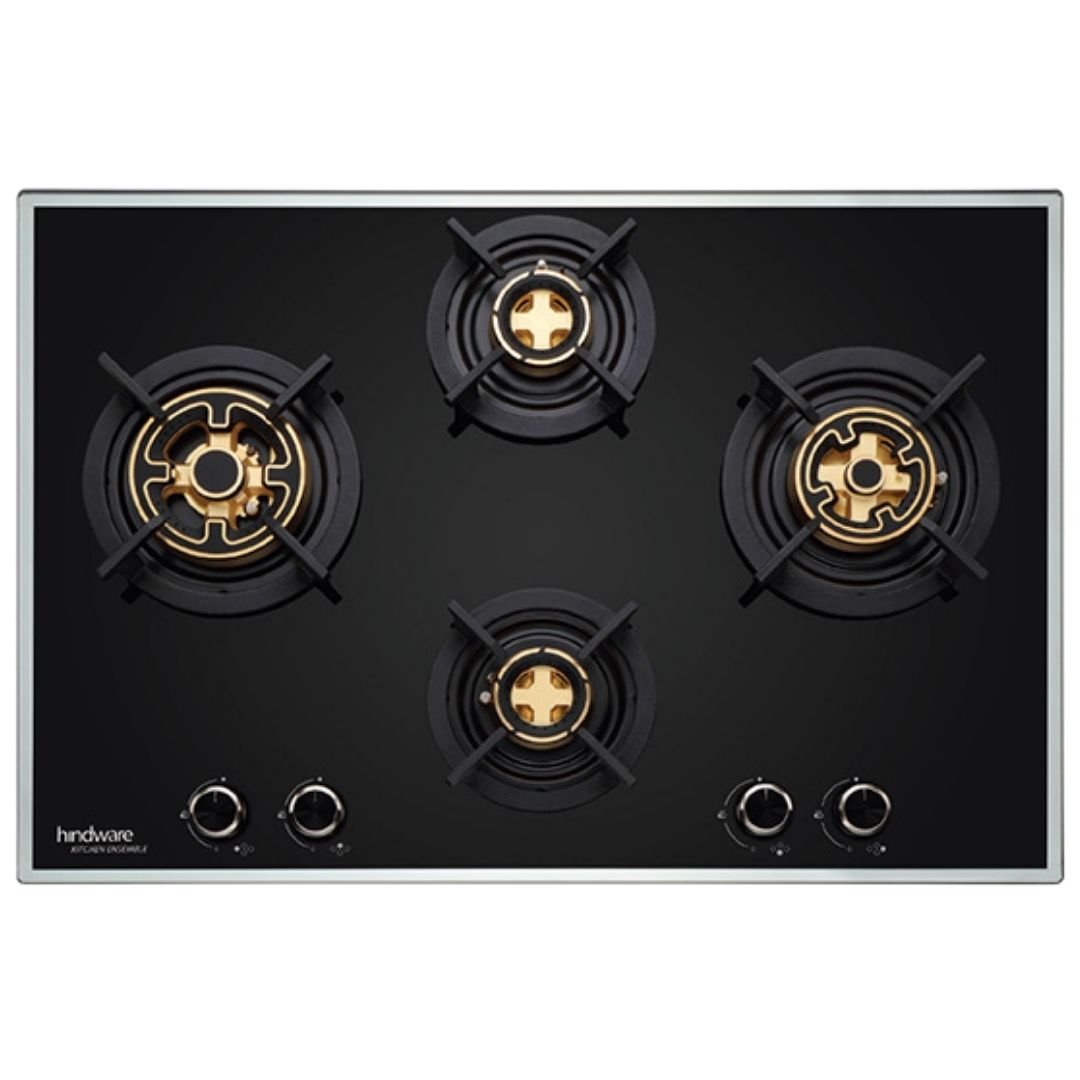 Hindware 76 cm 4 Burner Hob ANGELA 4B 76
