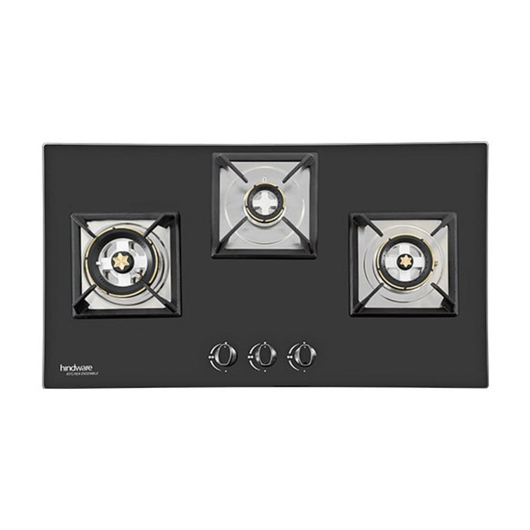 Hindware 78 cm 3 Burner Hob ELISA PLUS 3B 78