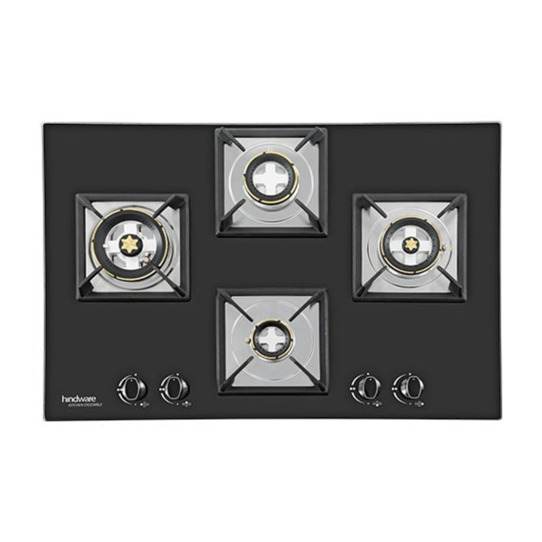 Hindware 90 cm 4 Burner Hob LAURA 4B 90