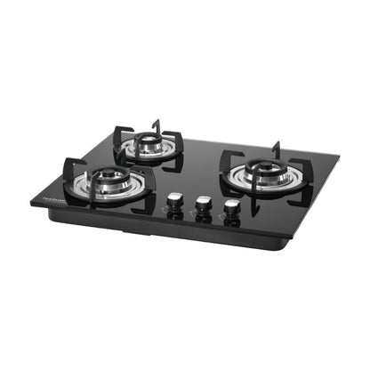 Hindware 60 cm 3 Burner Hob NORA PLUS 3B 60 CM
