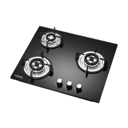 Hindware 60 cm 3 Burner Hob NORA PLUS 3B 60 CM