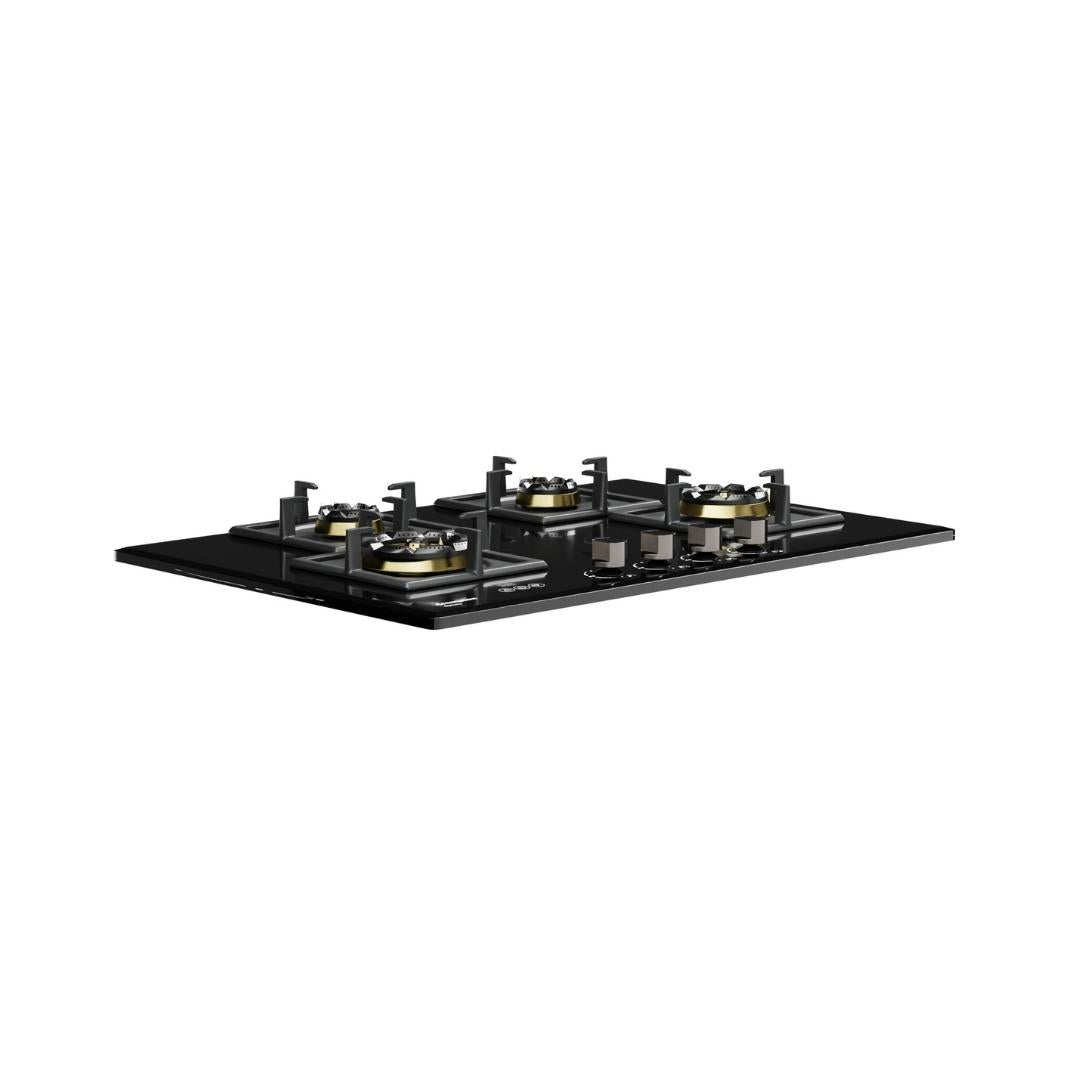 Crompton 78 cm 4 Burner Hob Optime Series HOB-OPFB784TI-MBL