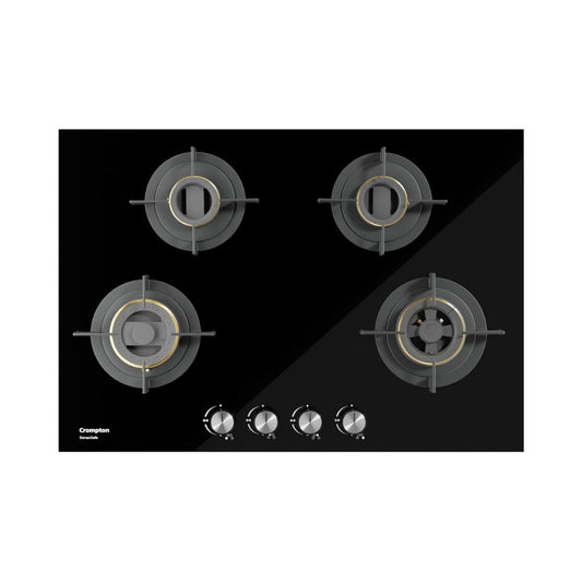 Crompton 78 cm 4 Burner Hob Sensosafe HOB-SSHB784-MBL