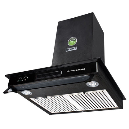 Faber 60 cm Wall Mounted Chimney Aerostation Series HOOD 3N1 AEROSTATION STAR PRO 3D AB TC 60