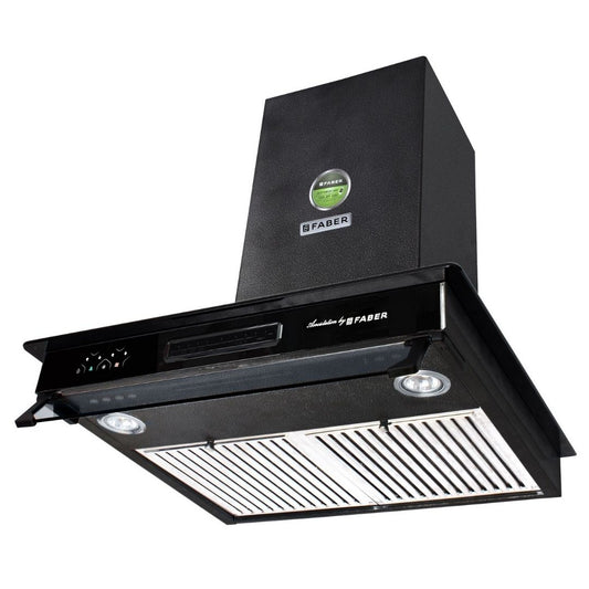 Faber 60 cm Wall Mounted Chimney Aerostation Series HOOD 3N1 AEROSTATION STAR PRO 3D AB TC 60
