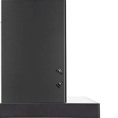 Faber 60 cm Wall Mounted Chimney HOOD CYGNUS IN 3D HC SC FL BK 60