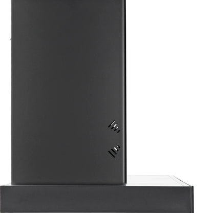 Faber 75 cm Wall Mounted Chimney HOOD CYGNUS IN 3D HC SC FL BK 75