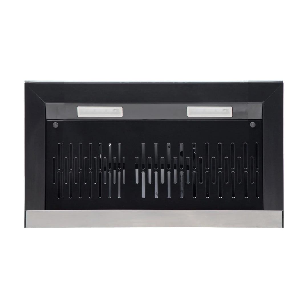 Faber 75 cm Wall Mounted Chimney HOOD CYGNUS IN 3D HC SC FL BK 75