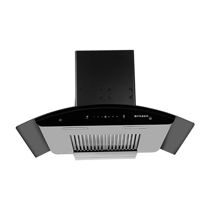 Faber 75 cm Wall Mounted Chimney HOOD ELLORA 3D IN HC SC BF BK 75