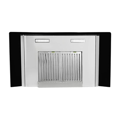 Faber 75 cm Wall Mounted Chimney HOOD ELLORA 3D IN HC SC BF BK 75