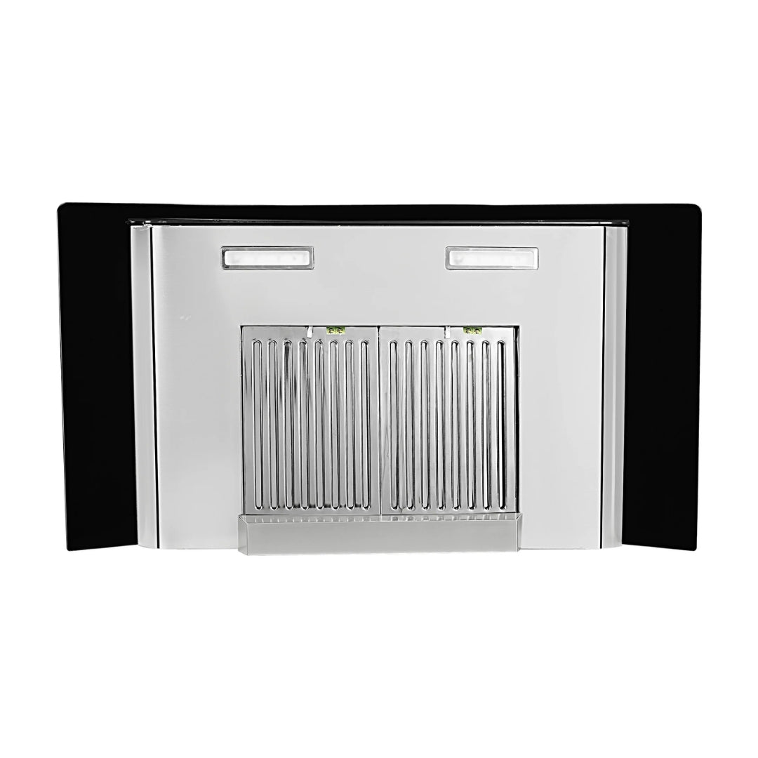 Faber 90 cm Wall Mounted Chimney HOOD ELLORA 3D IN HC SC BF BK 90