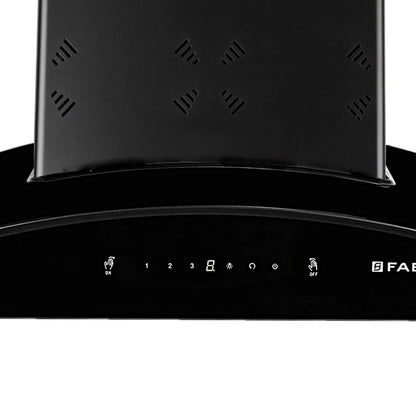 Faber 90 cm Wall Mounted Chimney HOOD ELLORA 3D IN HC SC BF BK 90