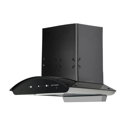 Faber 60 cm Wall Mounted Chimney HOOD ELLORA 3D IN HC SC FL BK 60