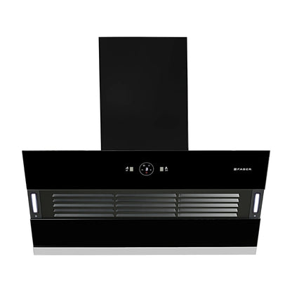 Faber 90 cm Wall Mounted Chimney HOOD VERTIGO FL SC AC BK 90