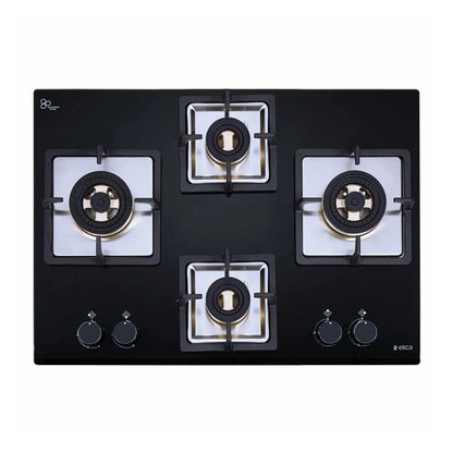 Elica 70 cm 4 Burner Hob Direct Flame Series IND FLEXI FB 470 DX DFS