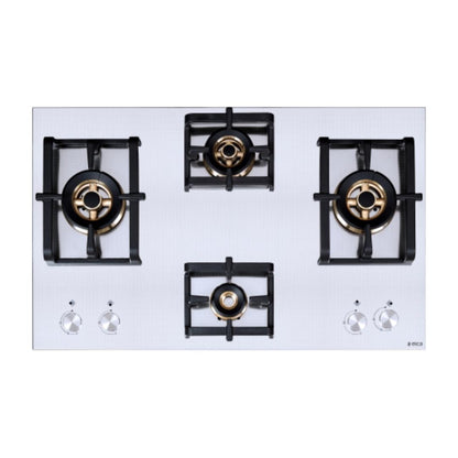 Elica 90 cm 4 Burner Hob Inox Pro Series INOX PRO FB MFC 4B 91 DX FFD