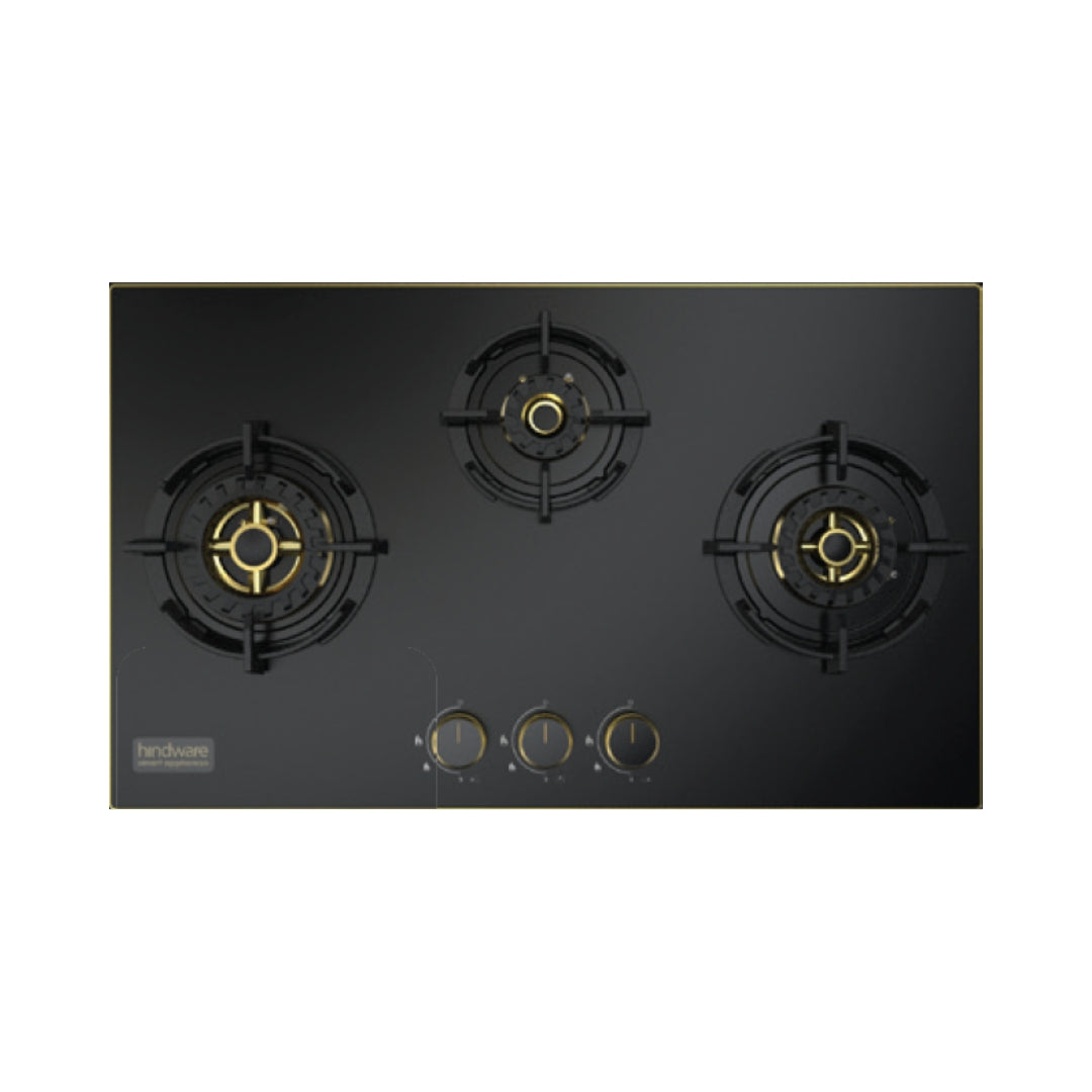 Hindware 75 cm 3 Burner Hob Ivana IVANA 3B 75 CM