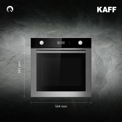 Faber Built In Oven with Steam Assist FBIO 80L 10F GLM WITH STEAMER + Faber Built-In Convection Microwave FBI MWO 34 CGS BK