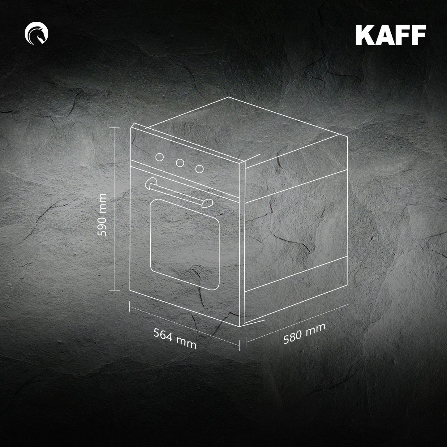 Kaff Built In Oven OV 81 GIKF