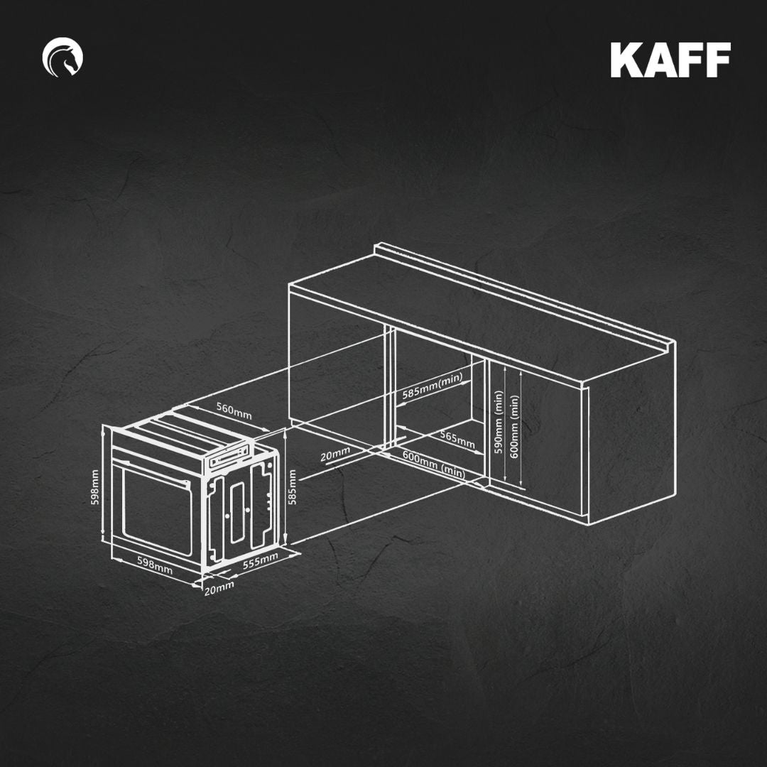 Kaff Built In Oven OV 81 ZNSC