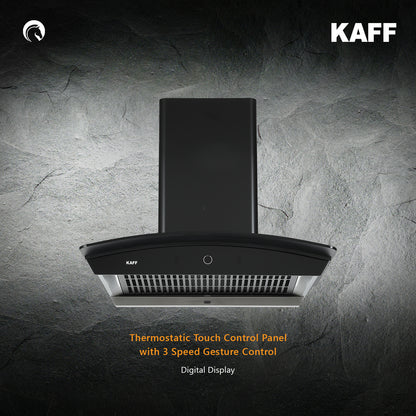 Kaff 60 cm Wall Mounted Chimney Filterless Series ROVER DHC 60