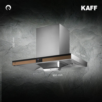 Kaff 90 cm Wall Mounted Chimney Filterless Series VIOLA DHC 90