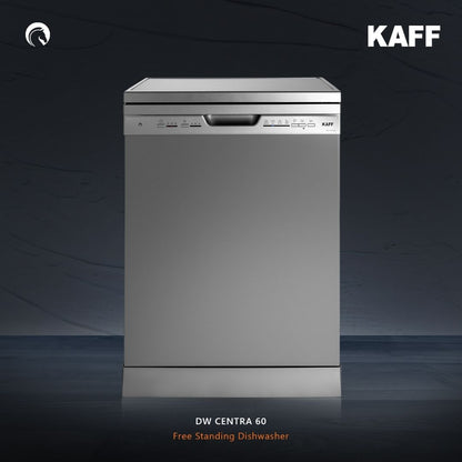 Kaff Free Standing Dishwasher DW CENTRA 60 with 12 Place Settings