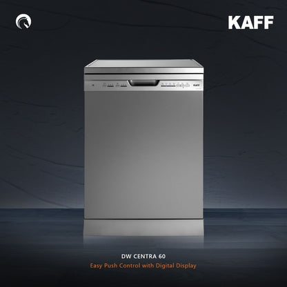 Kaff Free Standing Dishwasher DW CENTRA 60 with 12 Place Settings
