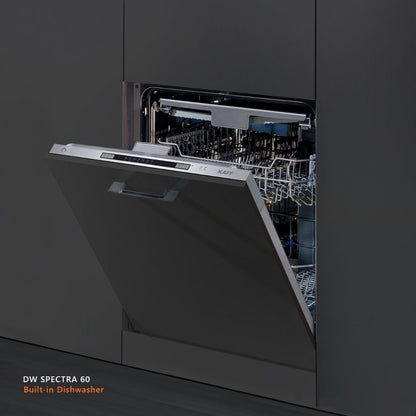 Kaff Built In Dishwasher DW SPECTRA 60 with 12 Place Settings