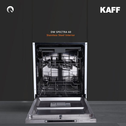 Kaff Built In Dishwasher DW SPECTRA 60 with 12 Place Settings