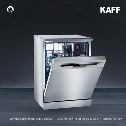 Kaff Free Standing Dishwasher DW VETRA 60 with 12 Place Settings
