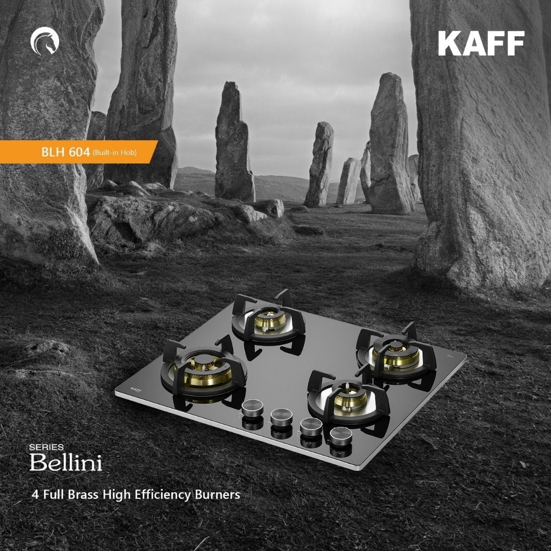 Kaff 60 cm 3 Burner Hob Bellini BLH 603X