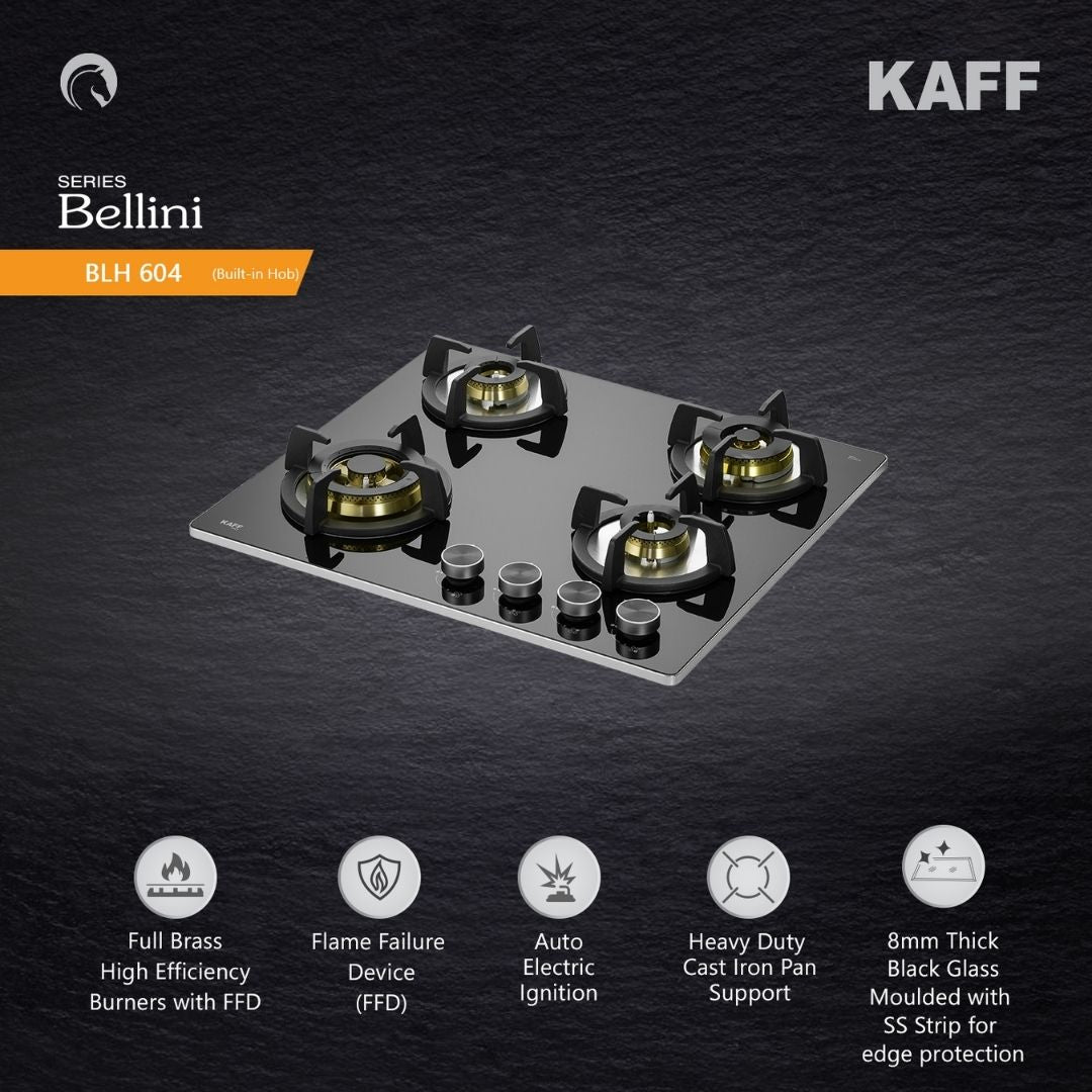 Kaff 60 cm 4 Burner Hob Bellini BLH 604