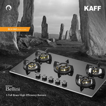 Kaff 86 cm 5 Burner Hob Bellini BLH 865X
