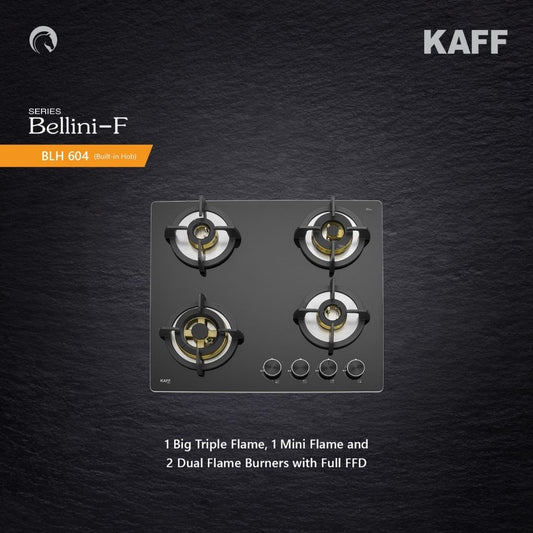Kaff 60 cm 4 Burner Hob Bellini F BLHF 604X