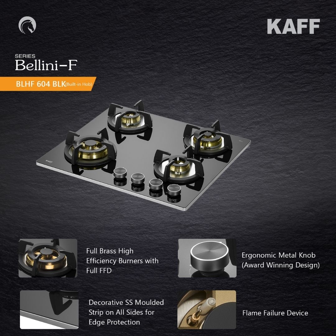 Kaff 60 cm 4 Burner Hob Bellini F BLHF 604X