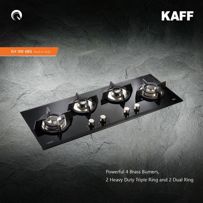 Kaff 100 cm 4 Burner Hob Collection Range KH 100 4BGX