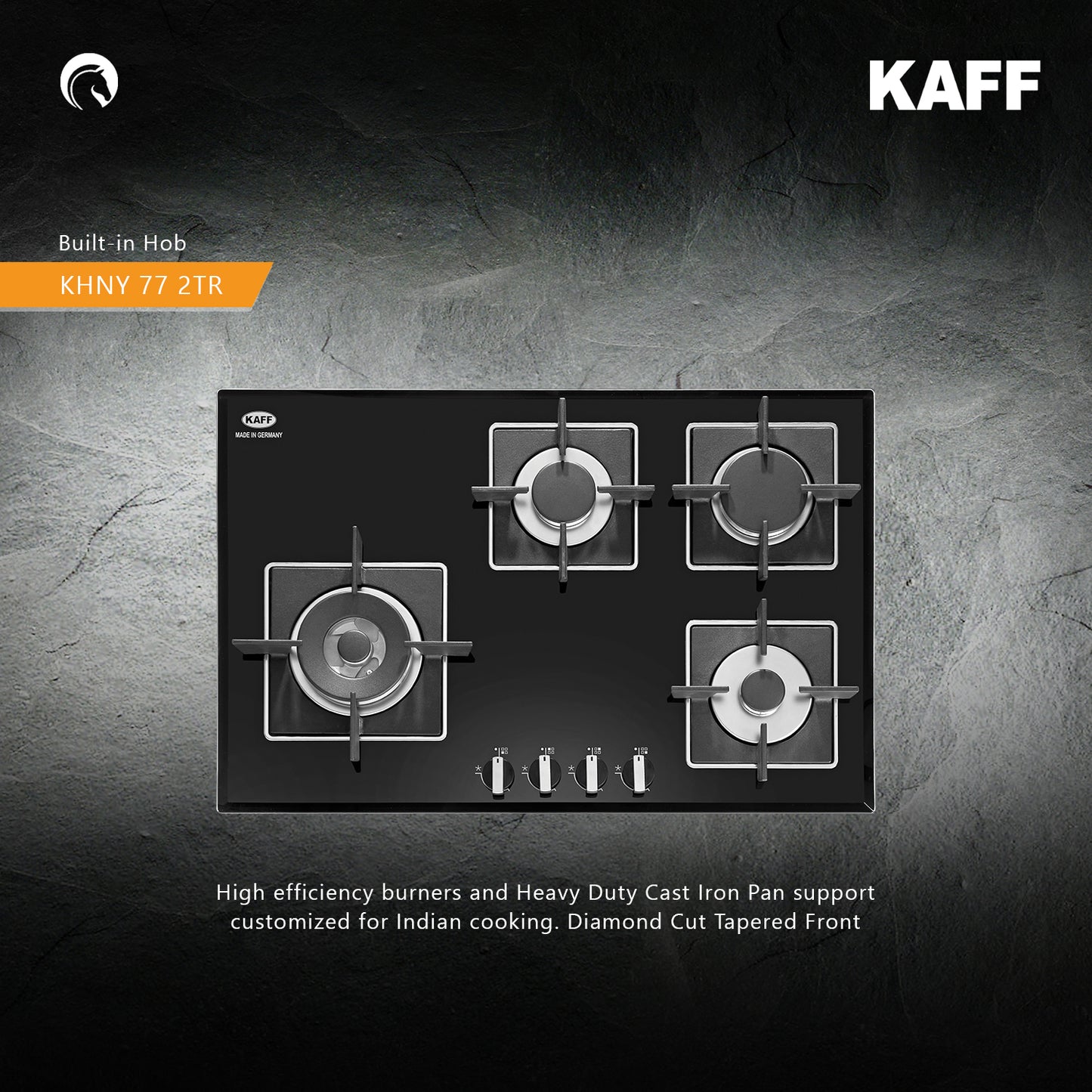 Kaff 77 cm 4 Burner Hob Collection Range KHNY 77 2TR