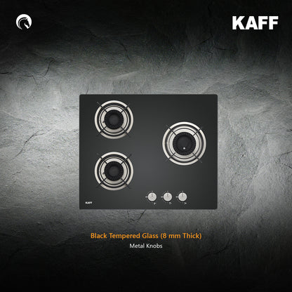 Kaff 60 cm 3 Burner Hob Crista CRH 603