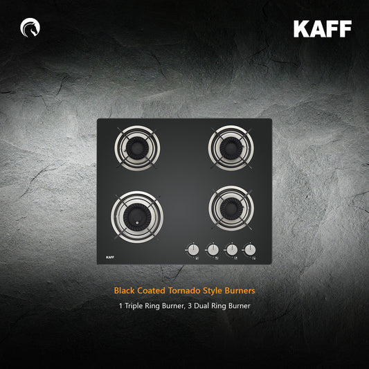 Kaff 60 cm 4 Burner Hob Crista CRH 604